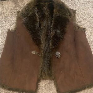 Super stylish reversible fur vest!